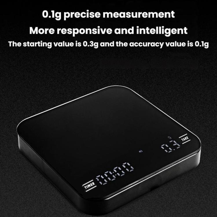 CAFE RHYME 311 Smart Electronic Scale For Pour-Over Coffee Mini Multifunctional Timing Kitchen Scale