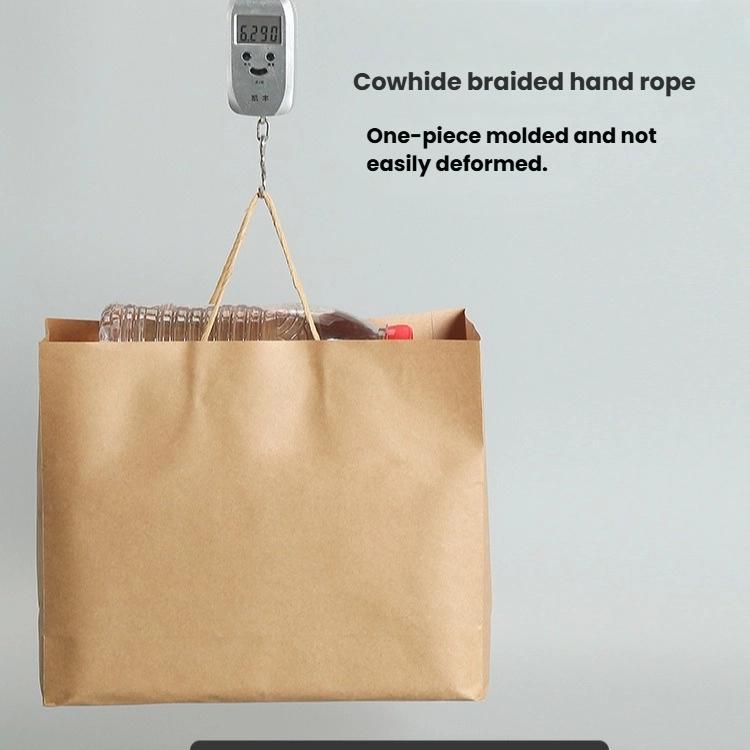 Kraft Paper Takeout Bags, Size: 13x7x14.5cm, 50bags In One Package, 13x7x14.5cm, Natural, 15x8x21cm, Natural, 21x11x27cm, Natural, 21x14x27cm, Natural, 26x12x31cm, Natural, 32x11x27cm, Natural, 28x15x28cm, Natural, 12x10x22cm, Natural, 24x17x27cm, Natu...