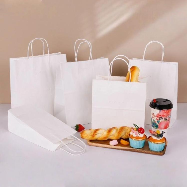 Kraft Paper Takeout Bags, Size: 13x7x14.5cm, 50bags In One Package, 13x7x14.5cm, Natural, 15x8x21cm, Natural, 21x11x27cm, Natural, 21x14x27cm, Natural, 26x12x31cm, Natural, 32x11x27cm, Natural, 28x15x28cm, Natural, 12x10x22cm, Natural, 24x17x27cm, Natu...