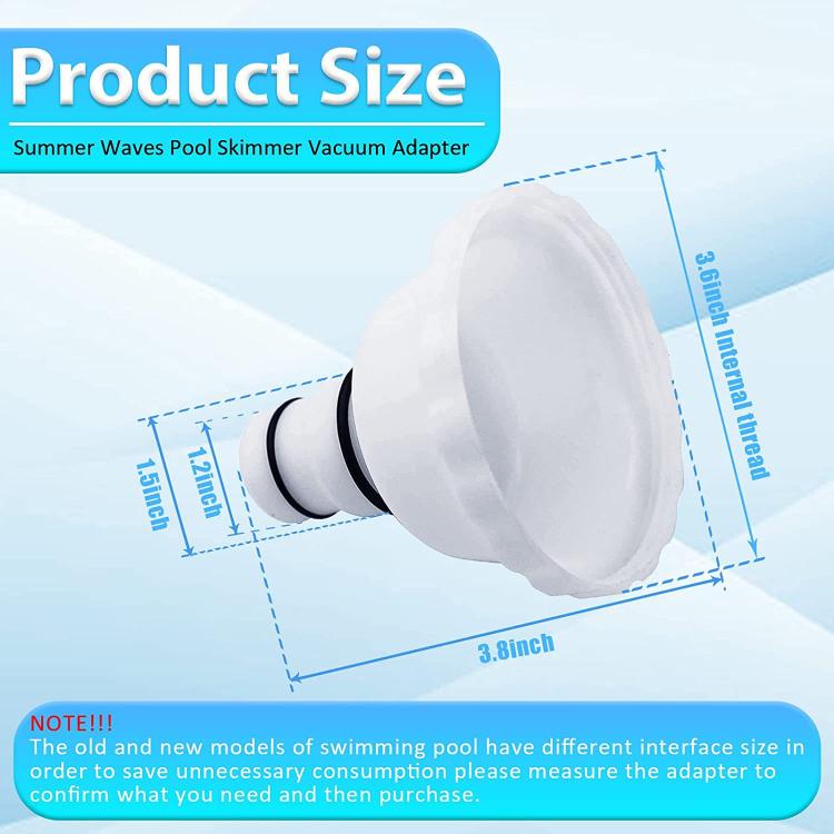 Vacuum Adapter for RP/RX Floating Skimmers