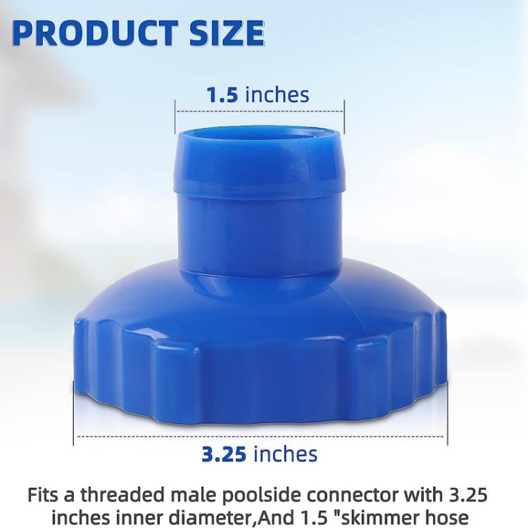 For Intex Pool Skimmer Hose B Adapter, Pool Skimmer Hose B Adapter