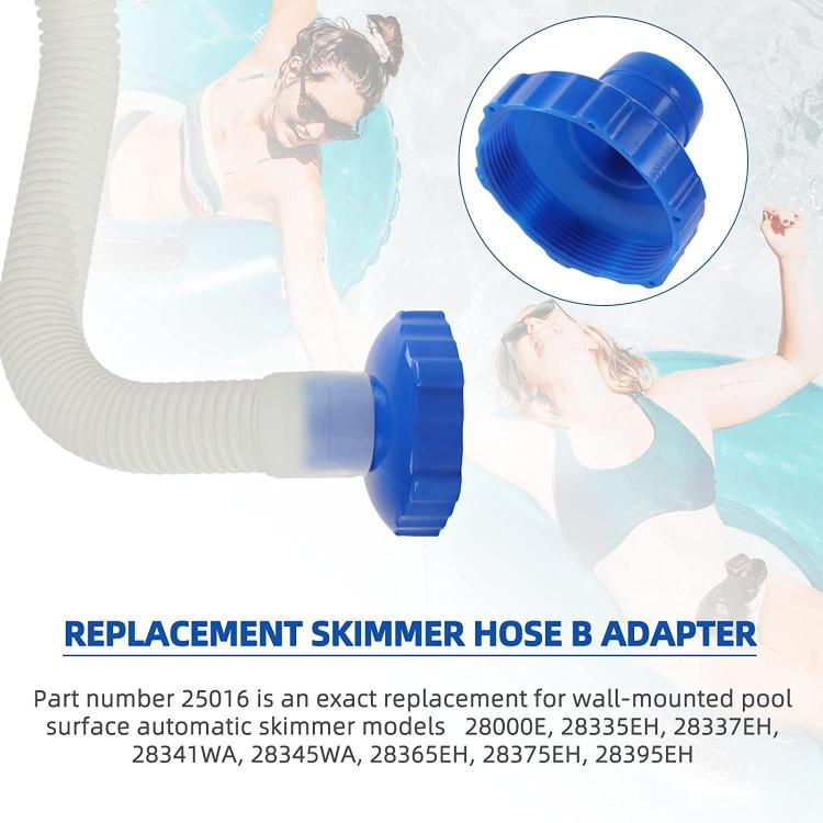 For Intex Pool Skimmer Hose B Adapter, Pool Skimmer Hose B Adapter