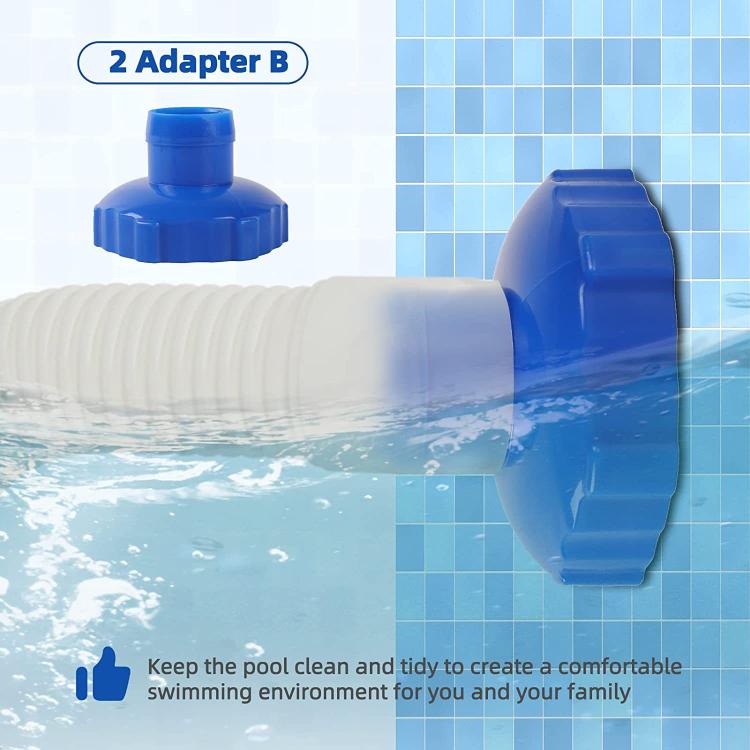 For Intex Pool Skimmer Hose B Adapter, Pool Skimmer Hose B Adapter