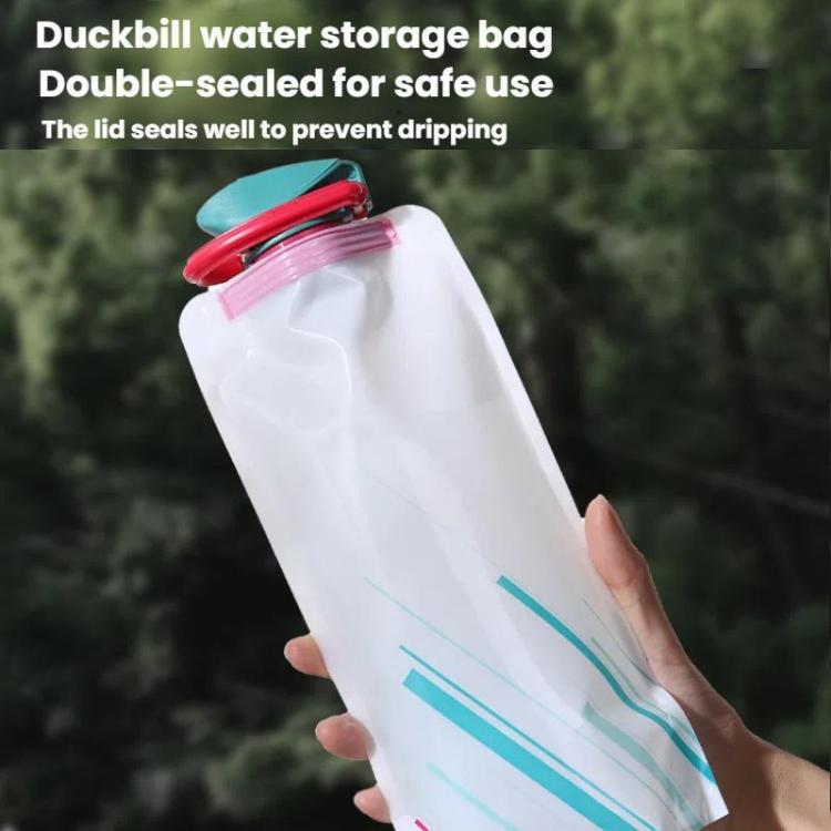 AOTU AT6601 Food Grade Soft 700ml Drinking Bag Outdoor Sports Portable Foldable Water Bag