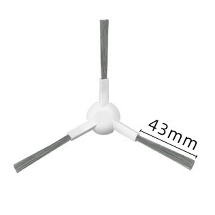 For Xiaomi Mijia Sweeping Mopping Robot H40 Accessories, 3pcs White Edge Brush, Rotating Brush, 2 Filters, 3pcs Gray Rag, 3pcs Gray Blue Rag, Dust Bag, Cutting Roller Brush