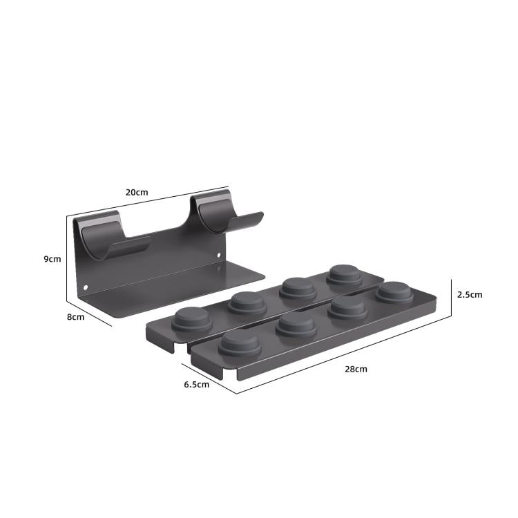 For Dyson Airwrap Styler and Nozzles Modular Desktop Storage Stand, Holds 8 Attachments, Gen4 White, Gen4 Black