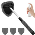 6pcs Car Windshield Cleaning Brush Set Telescopic Window Brush Car Washing Supplies