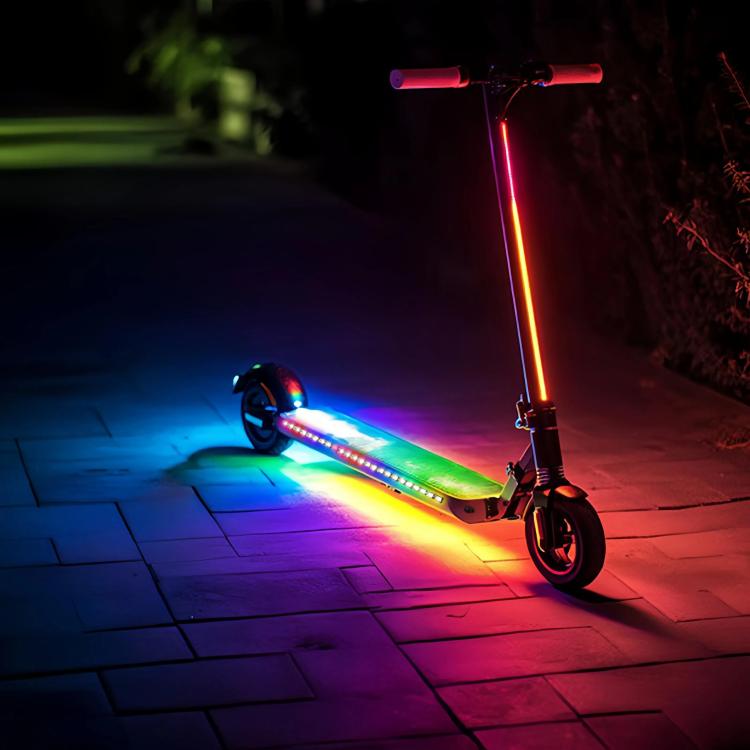 Scooter Chassis RGB Ambient Lighting Strip With Battery Compartment, 0.5m 9 Lights, 0.5m 15 Lights, 0.5m 30 Lights