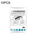 10pcs Disposable Seat Cover Disposable Non-Woven Train Seat Cover Anti-Dirt Dust-Proof Protective Seat Cushion, Without Armrests, With Armrests