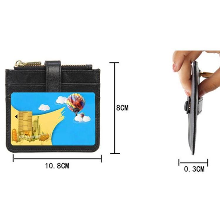 Ultra-Thin RFID Anti-Theft Card Holder Multi-Functional ID Document Clip Driver License Card Sleeve