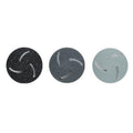 Electric Foot Grinder Heads Pedicure Machine Accessories For Removing Dead Skin, 3pcs