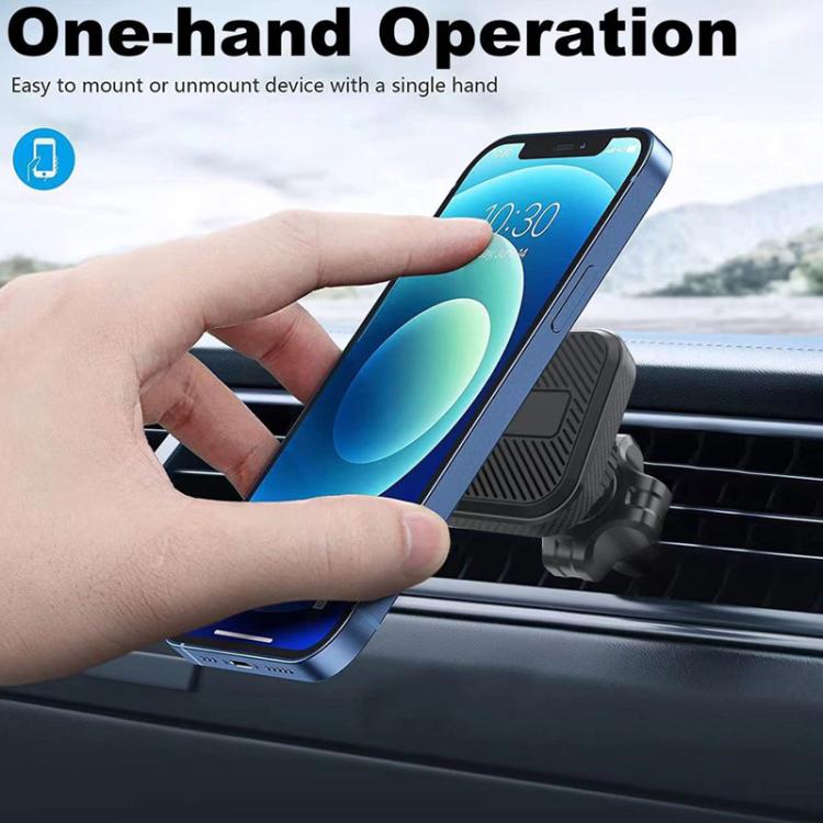 Car Air Vent Clip-On Magnetic Phone Mount Universal Phone Navigation Holder, ML-172