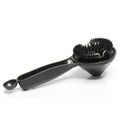 58mm Espresso Machine Group Head Cleaning Brush Funnel-Design Nylon Bristle Scrubber for Portafilter