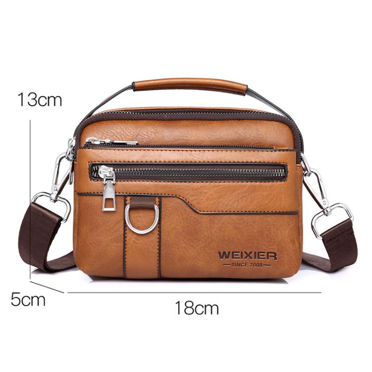 WEIXIER D893 Men Multi-Functional Crossbody Bag Commuter Shoulder Backpack