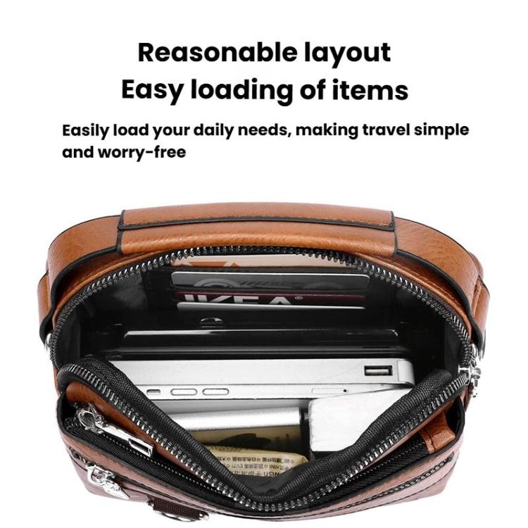 WEIXIER D893 Men Multi-Functional Crossbody Bag Commuter Shoulder Backpack