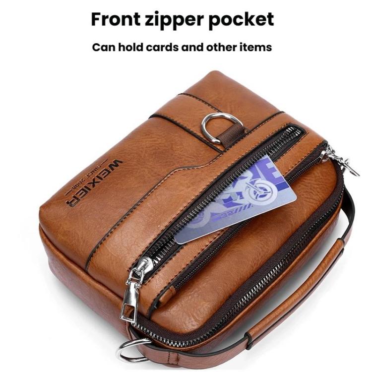 WEIXIER D893 Men Multi-Functional Crossbody Bag Commuter Shoulder Backpack