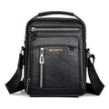 WEIXIER D845 Men Business Casual Commuting Bag Large-Capacity Handheld Crossbody Bag, Vertical Black, Vertical Light Brown, Vertical Dark Brown, Handheld Type Black, Handheld Type Light Brown, Handheld Type Dark Brown, Horizontal Black, Horizontal Brow...