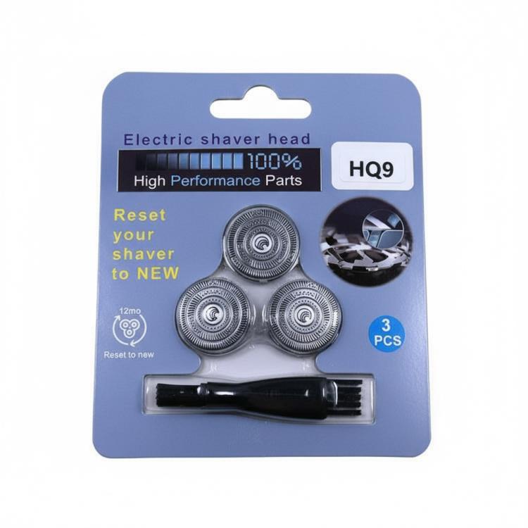 3pcs /Pack HQ9 Replacement Blades & Cutter for Philips Shaver HQ81XX / HQ82XX/HQ91XX /AT/PT9XX Series