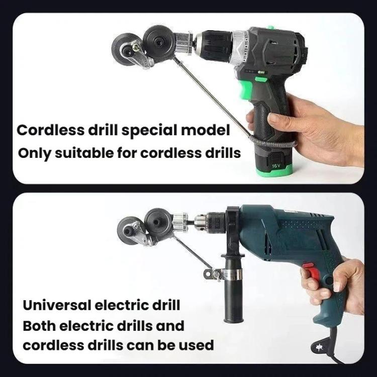 Sheet Metal Cutter Electric Drill Iron Shear Conversion Shears, Universal, For Lithium Drill