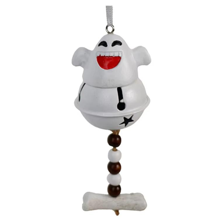 Halloween Decoration Resin Spooky Bells Wind Chime Hanging Halloween Day Door Hanging, Happy, Intimidation, Dementia