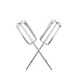 For Hamilton Beach Hand Mixers Stainless Steel Attachment, 1pair 4-Blade Flat Beater, 1pc 12-Wire Whisk, 1pair 4-Wire Whisk