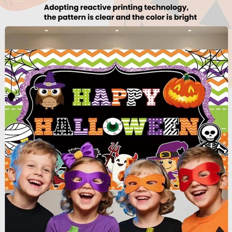 Halloween Background Banner  Atmosphere-Enhancing Decorative Backdrop, 9, 12, 19, 25, 36