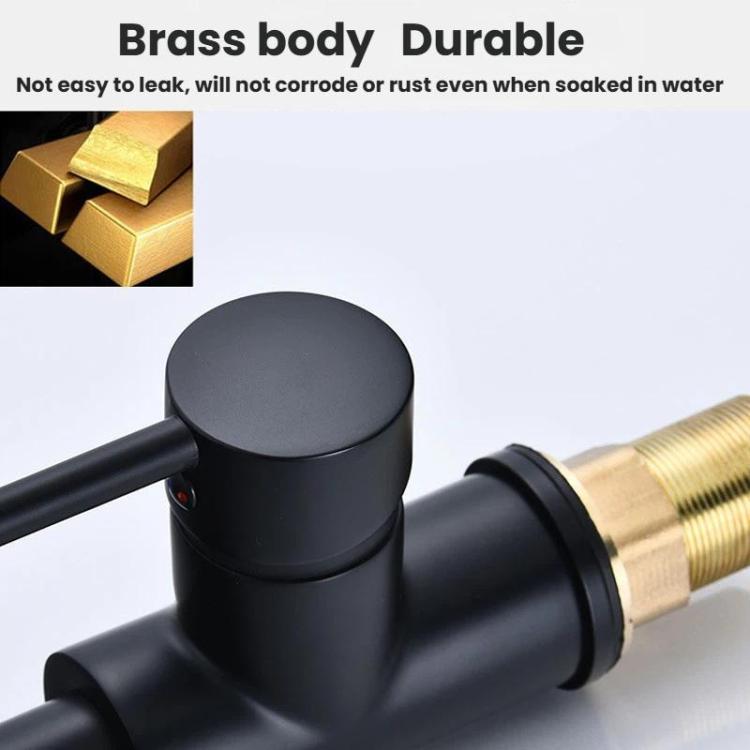 Single Function Kitchen Spring Faucet With Base Plate Hot and Cold Water Swivel Sink Pull Out Faucet