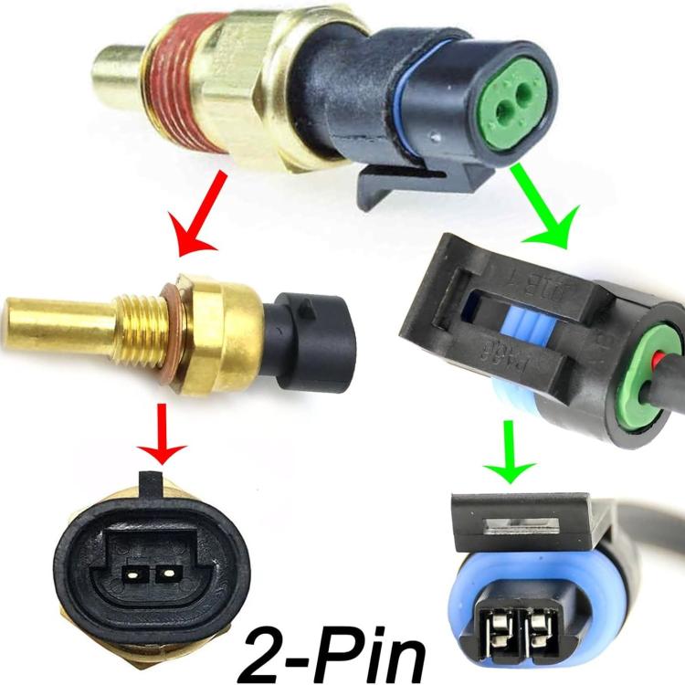24 Inch Coolant Temperature Sensor Extension Harness Compatible with TPI, TBI, LT1, LS1, LS2, LSX Engines