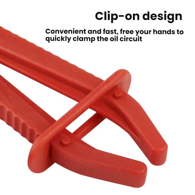 3pcs /Set Auto Repair Plastic Fuel Pipe Cutoff Pliers, Yellow Elbow, Red Elbow, Blue Elbow, Yellow Straight, Blue Straight, Red Straight