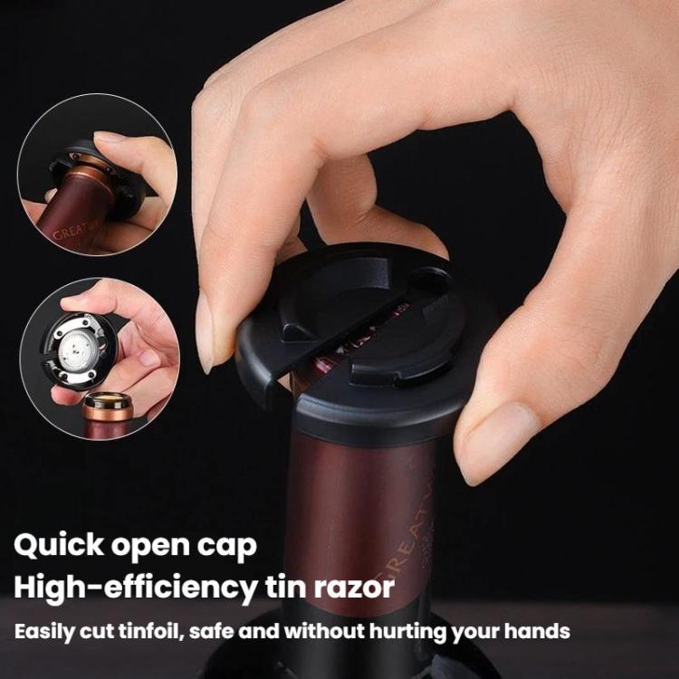 FH-101 Electric Wine Opener Set Stainless Steel Wine Opener