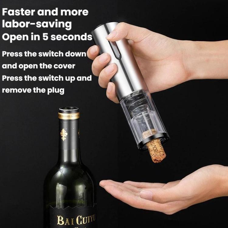 FH-101 Electric Wine Opener Set Stainless Steel Wine Opener