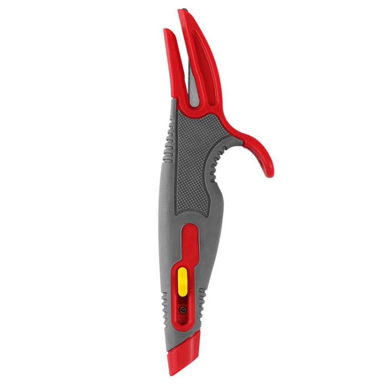 Multi-purpose Tape Cutter Box Opening Knife Anti-cut Automatic Rebound Utility Knife