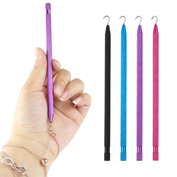 10pcs Jewelry Wearing Hooks Bracelet Metal Aids
