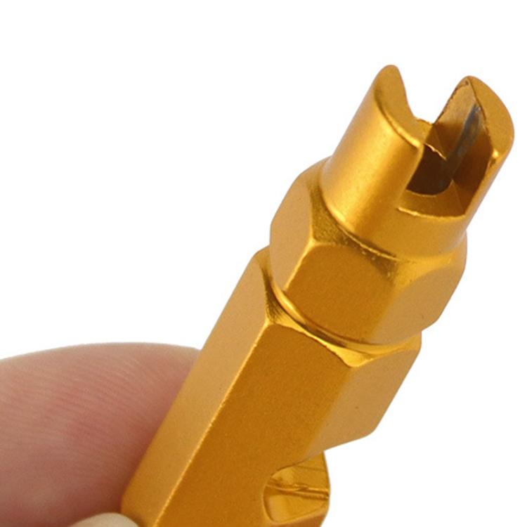5pcs Multi-purpose Bicycle Valve Core Removal Wrench, 5pcs Gold, 5pcs Red, 5pcs Black, 5pcs Purple