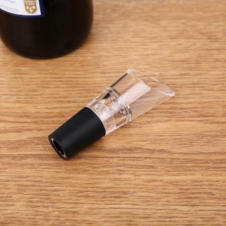 5pcs Rapid Wine Aerator Home Use Red Wine Decanter, 304 Stainless Steel Sheets + Color Box, Spiral + OPP, Tulips + Color Box