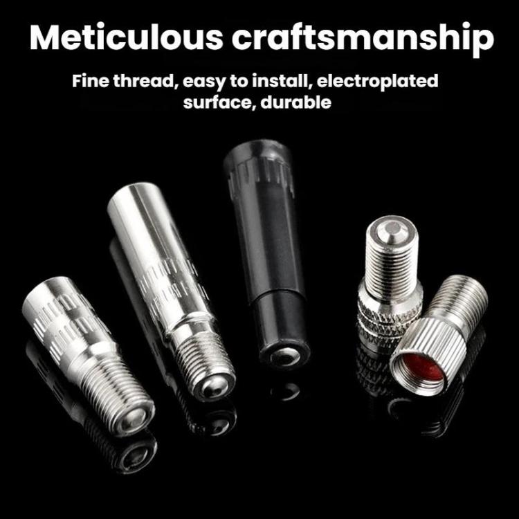 10pcs Automobile America Valve Core Inflation Extension Cap, 19mm, 27mm, 39mm, Plastic 39mm, Double Safety 24mm