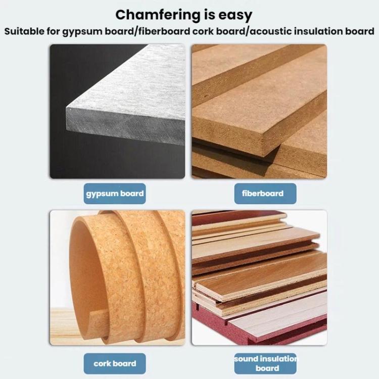 Manual Carpentry 45-Degree Bevel Gypsum Board Beveling Tool