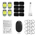 M3 Motorcycle Bicycle Drone Strobe Light Waterproof Wireless Remote Control Anti-Tailgating Light, 4 Lights + Remote Control, 2 Lights + Remote Control, 1 Light + Remote Control
