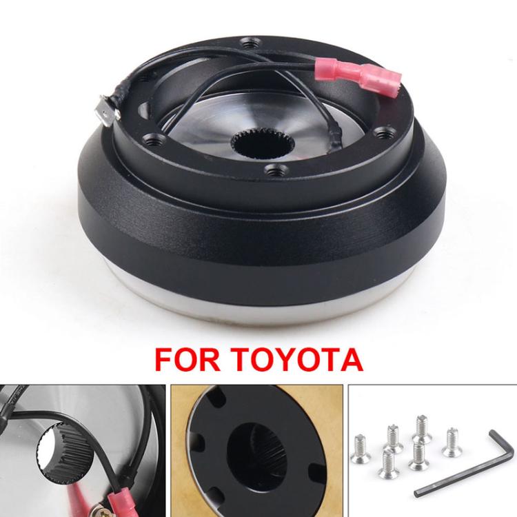 For Toyota 6-Hole Steering Wheel Connector Aftermarket Steering Wheel Base, For Toyota