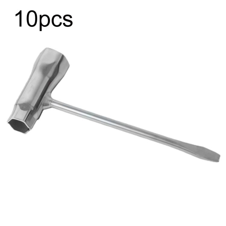 10pcs Spark Plug Socket Wrench Auto Repair Accessories Tools, Slotted For Chainsaw, Cross For Lawn Mower