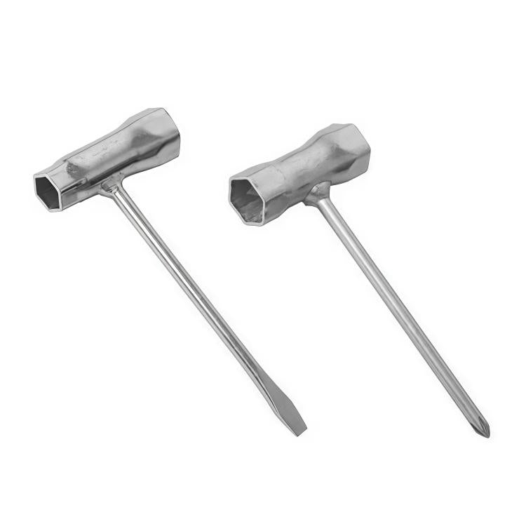 10pcs Spark Plug Socket Wrench Auto Repair Accessories Tools, Slotted For Chainsaw, Cross For Lawn Mower