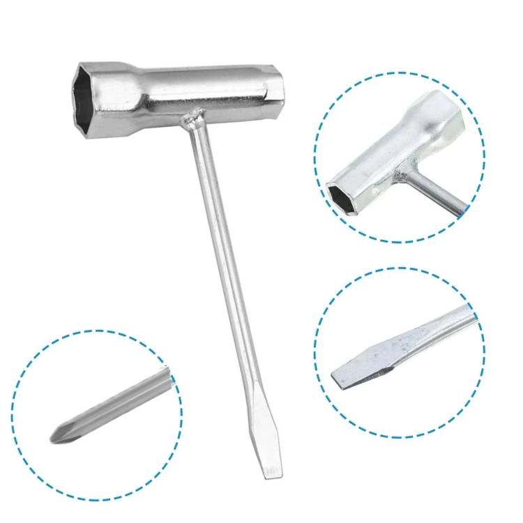 10pcs Spark Plug Socket Wrench Auto Repair Accessories Tools, Slotted For Chainsaw, Cross For Lawn Mower