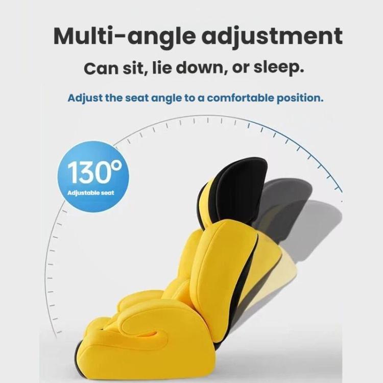 Convertible Car Seat 9Months-12Years With Double ISOFIX, 5-Point Harness & 130-Degree Recline For Toddler Safety