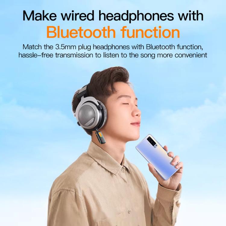 Wireless Bluetooth 5.4 Receiver Transmitter Car AUX Navigation Audio Adapter, Y6