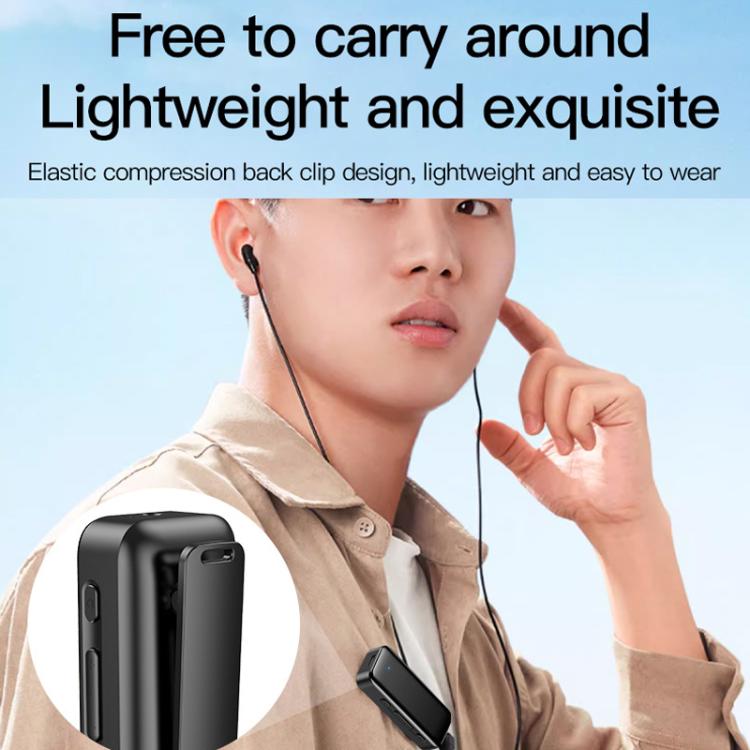Lavalier Wireless Bluetooth 5.4 Receiver Transmitter 2 In 1 AUX Car Audio Adapter, Y3