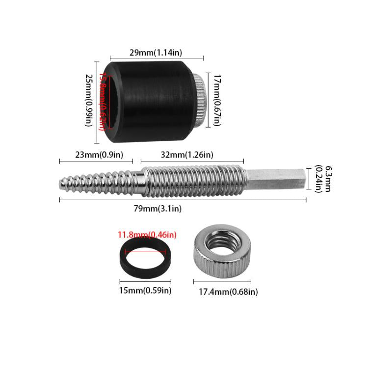 Electric Drill Expansion Screw Tube Extractor