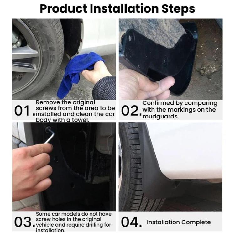 Car Tire Mudguard, For Ford F-150 2021-On