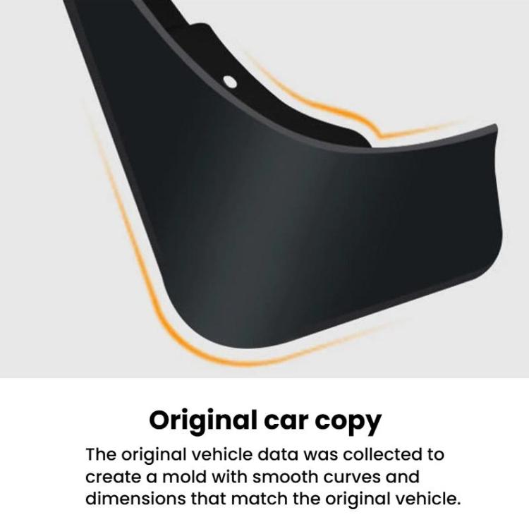 4pcs Car Tire Mudguard, For Tesla Cybertruck 2024