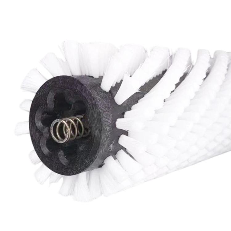 Floor Scrubber Roller Brush Replacement Part For Karcher BR30/4C, White Soft Bristle Brush, Red Neutral Brush, Double Green Microfiber Brush
