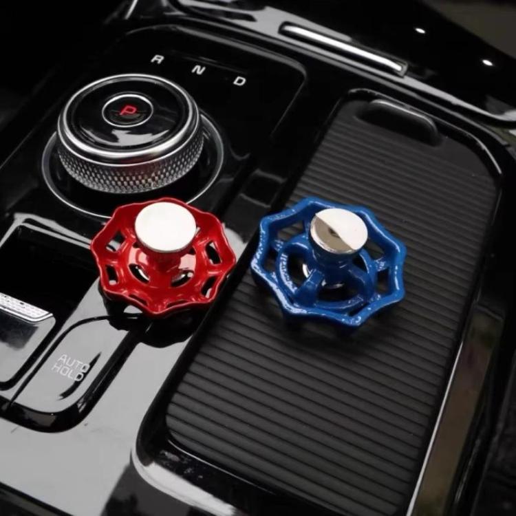 AK-52 2pcs Car Central Control Knob Sticker One-Click Start Interior Decoration Sticker